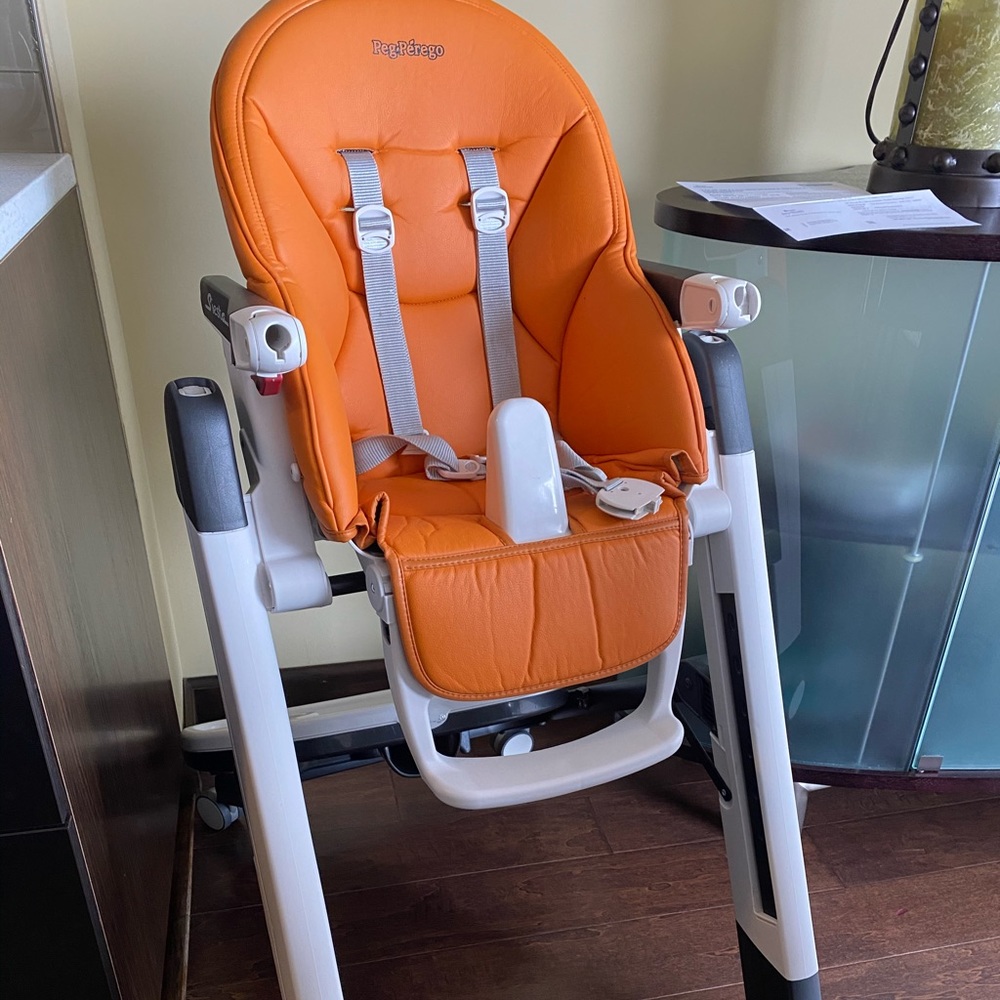 Peg Perego Siesta Highchair, Arancia